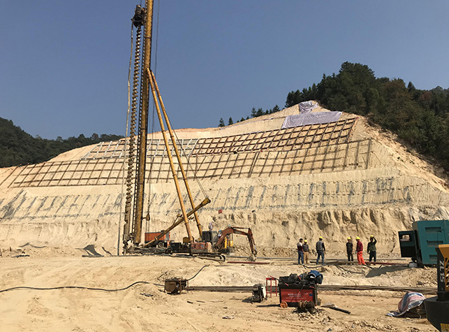 宜春市四方井水利樞紐工程安置房、公建復(fù)建用房、管理房EPC項(xiàng)目邊坡支護(hù)工程